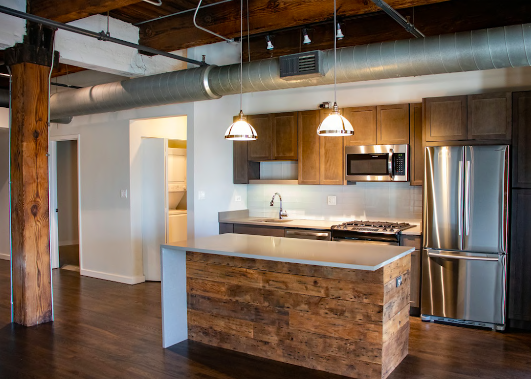 Loft apartments for rent in Fulton Market