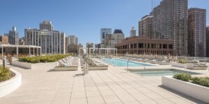 Pet friendly 4 bed apartment for rent near downtown Chicago in the Gold Coast near 1201 N Lasalle